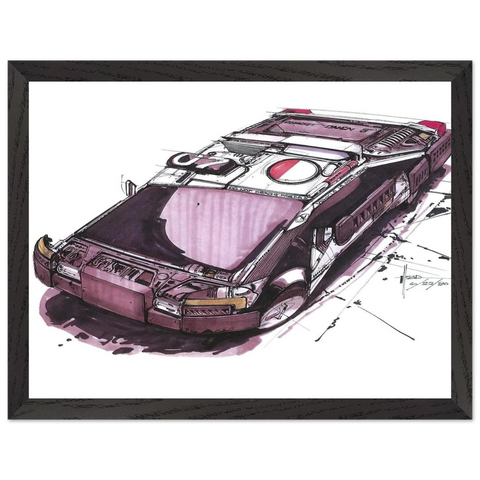 Syd Mead — Framed art print at Zephyeer