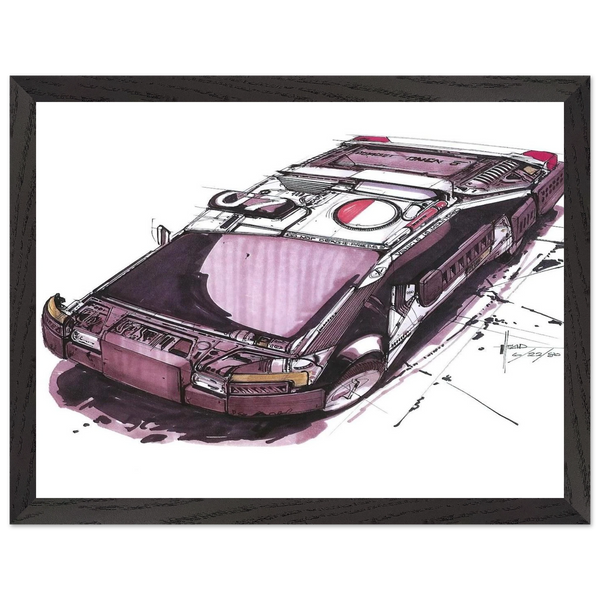 Syd Mead — Framed art print at Zephyeer