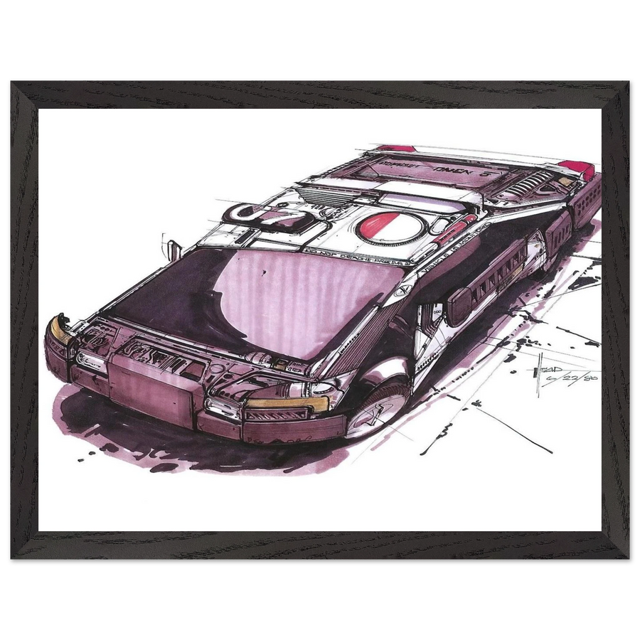 Syd Mead — Framed art print at Zephyeer