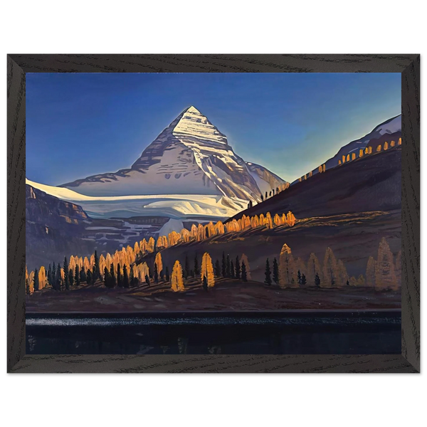 Mount Assiniboine. Canadian Rockies by Rockwell Kent — Framed art print at Zephyeer