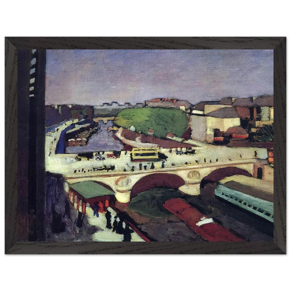 THE PONT SAINT MICHEL 1900 by Henri Matisse — Framed art print at Zephyeer