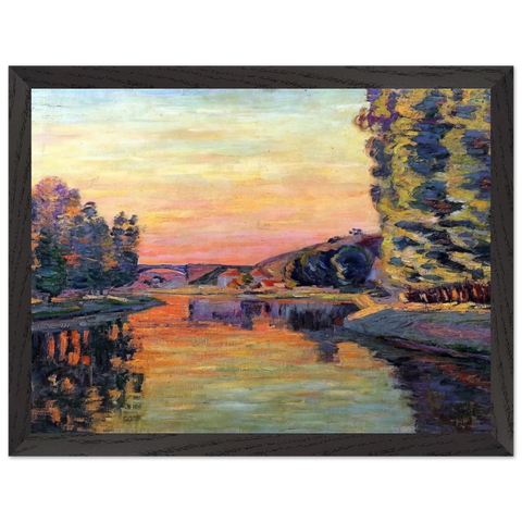 Moret - 1902 by Armand Guillaumin — Framed art print at Zephyeer