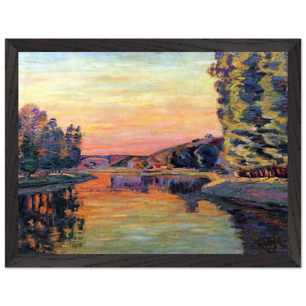 Moret - 1902 by Armand Guillaumin — Framed art print at Zephyeer