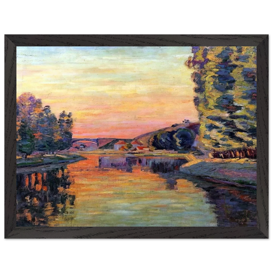 Moret - 1902 by Armand Guillaumin — Framed art print at Zephyeer