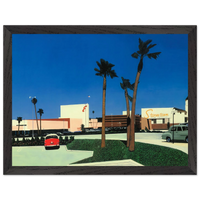 In the beginning Stonestown - Hiroshi Nagai Framed Poster - 30x40 cm / 12x16" inches | Hiroshi Nagai Framed Art Print