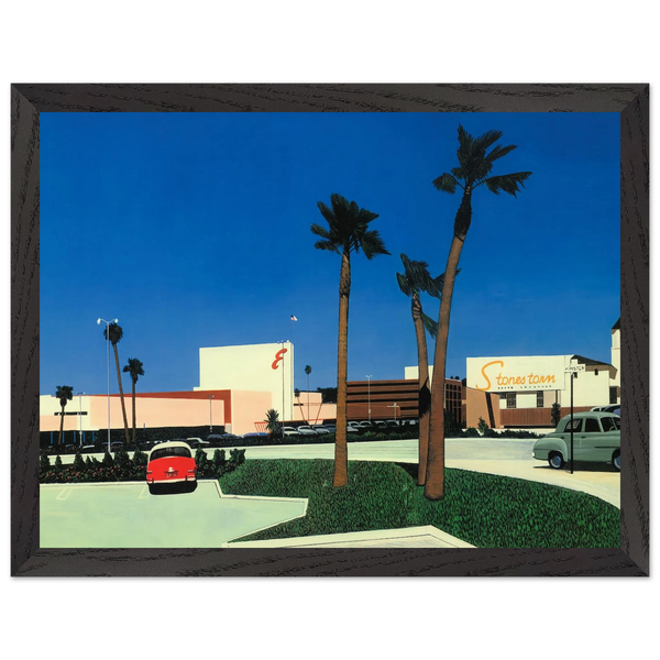 In the beginning Stonestown by Hiroshi Nagai — Framed art print at Zephyeer