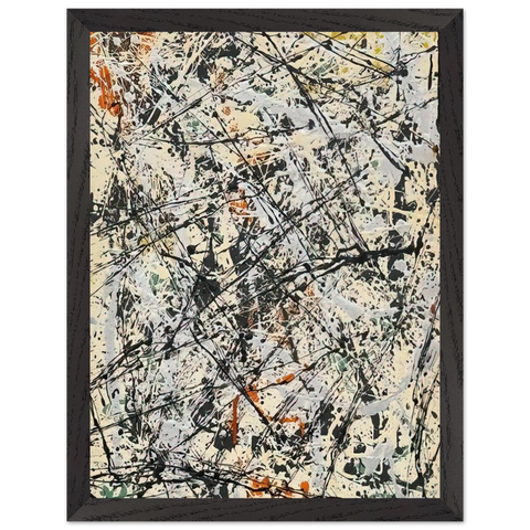 NUMBER 32 1947 by Jackson Pollock — Framed art print at Zephyeer