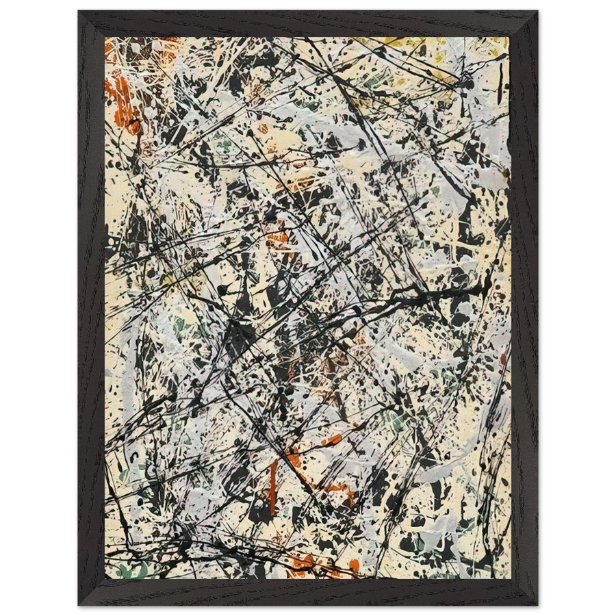 NUMBER 32 1947 by Jackson Pollock — Framed art print at Zephyeer