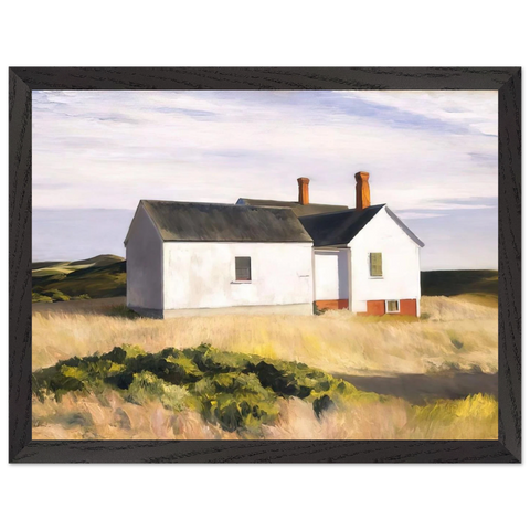 Ryders House by Edward Hopper — Framed art print at Zephyeer