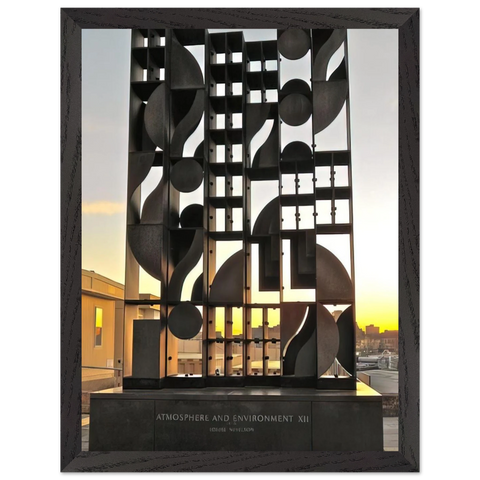 ATMOSHERE AND ENVIRONMENT XII 1970 by Louise Nevelson — Framed art print at Zephyeer