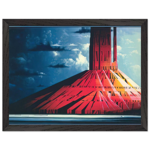 Indian Lands by Eyvind Earle — Framed art print at Zephyeer