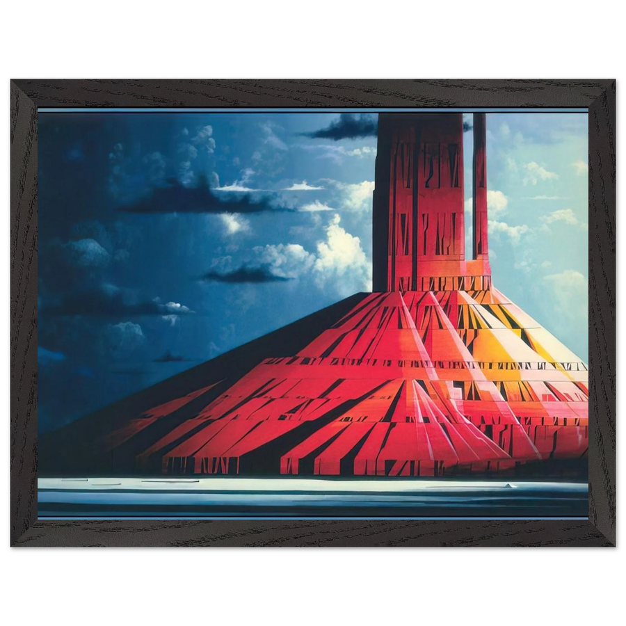 Indian Lands by Eyvind Earle — Framed art print at Zephyeer