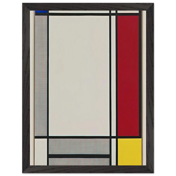 NON OBJECTIVE I 1964 by Roy Lichtenstein — Framed art print at Zephyeer