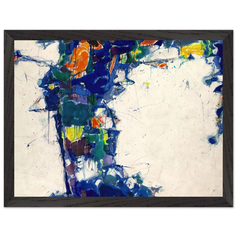 Middle Blue by Sam Francis — Framed art print at Zephyeer