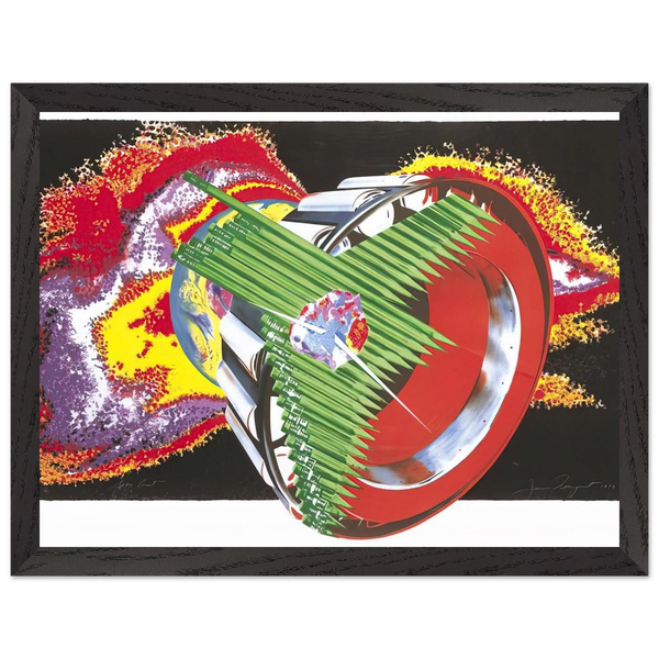 Space Dust by James Rosenquist — Framed art print at Zephyeer