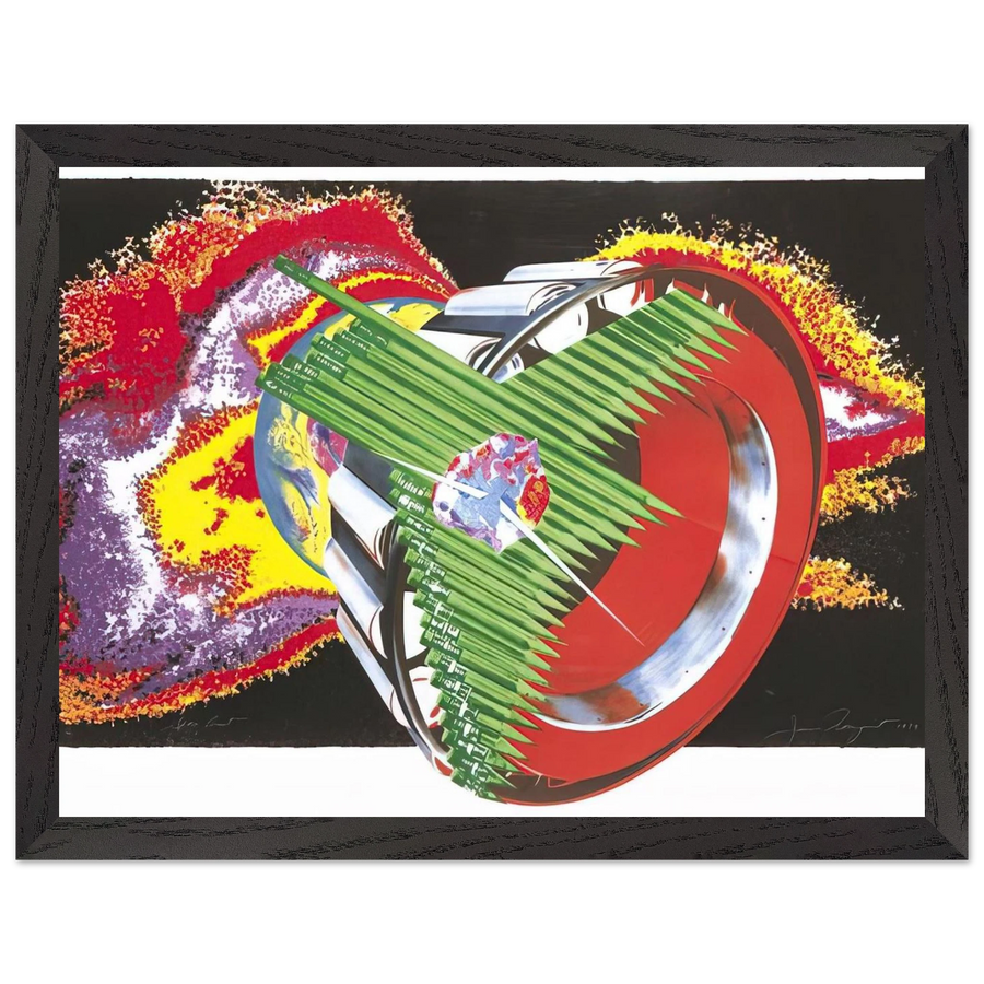 Space Dust by James Rosenquist — Framed art print at Zephyeer