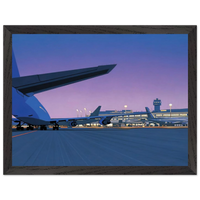 Taxiway - Hiroshi Nagai Framed Poster - 30x40 cm / 12x16" inches | Hiroshi Nagai Framed Art Print