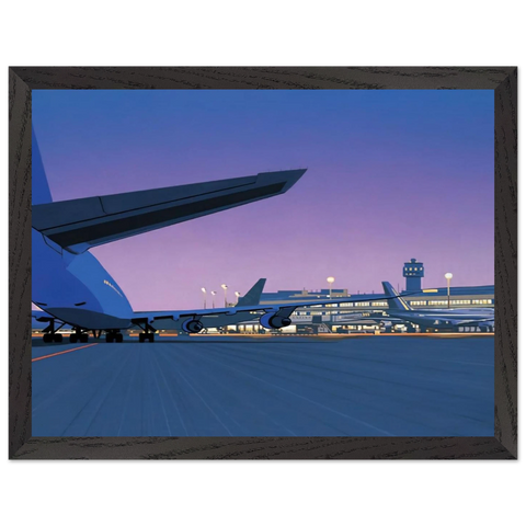 Taxiway by Hiroshi Nagai — Framed art print at Zephyeer