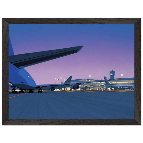 Taxiway by Hiroshi Nagai — Framed art print at Zephyeer