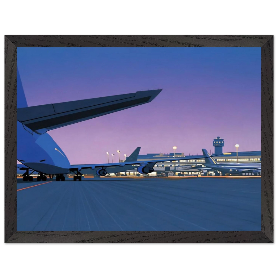 Taxiway by Hiroshi Nagai — Framed art print at Zephyeer