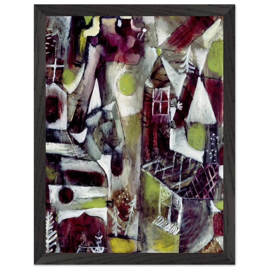SWAMP LEGEND 1919 by Paul Klee — Framed art print at Zephyeer