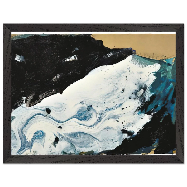 GE-21 - 1991 by Emil Schumacher — Framed art print at Zephyeer