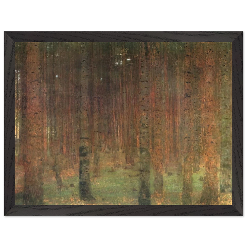 PINE FOREST II by Gustav Klimt — Framed art print at Zephyeer
