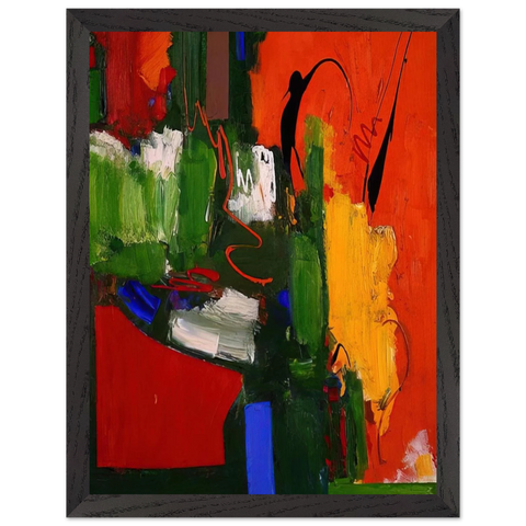 The Lark by Hans Hofmann — Framed art print at Zephyeer