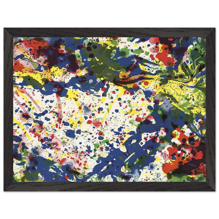 Untitled  from Papierski Portfolio   SF 355 by Sam Francis — Framed art print at Zephyeer