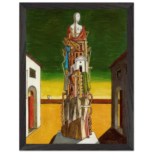 THE GREAT METAPHYSICIAN 1971 by Giorgio de Chirico — Framed art print at Zephyeer