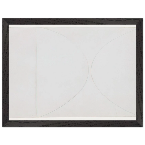 White on White by Ellsworth Kelly — Framed art print at Zephyeer