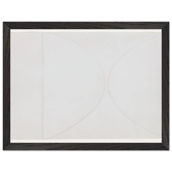White on White by Ellsworth Kelly — Framed art print at Zephyeer