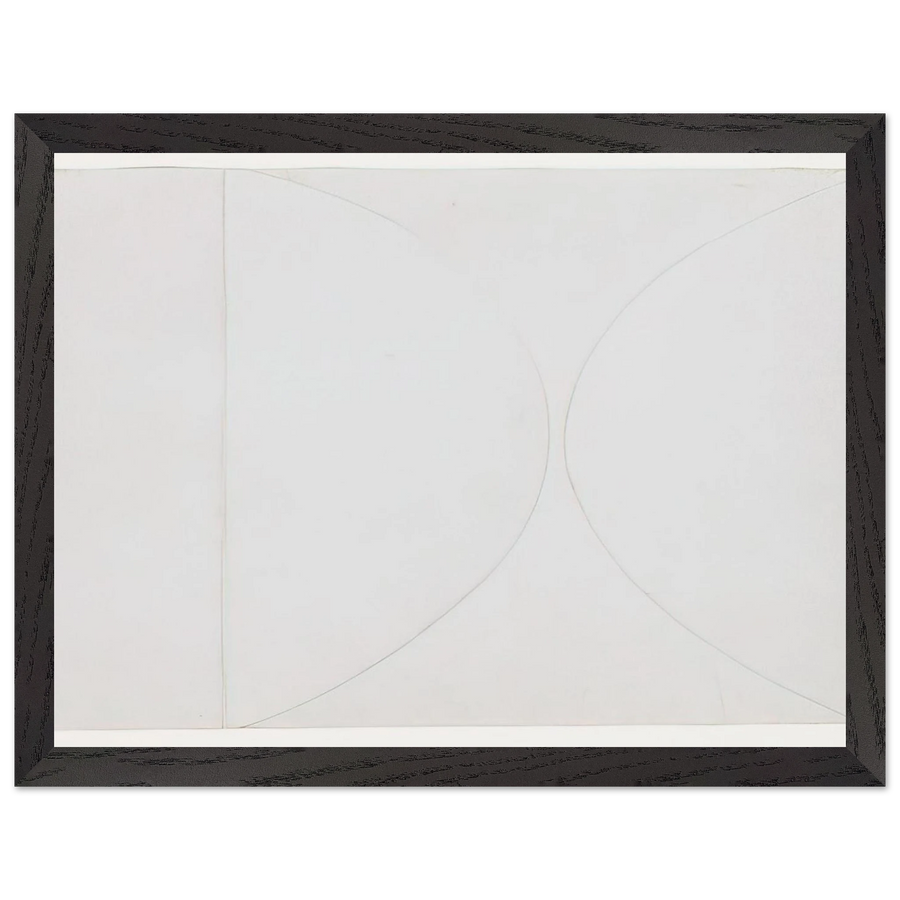 White on White by Ellsworth Kelly — Framed art print at Zephyeer