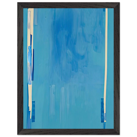 Blue Bellows, 1976- by Helen Frankenthaler — Framed art print at Zephyeer