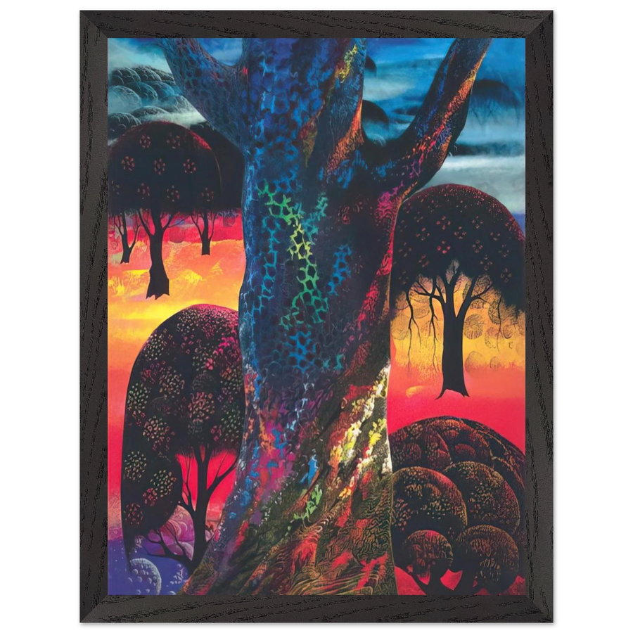 Fire Magic by Eyvind Earle — Framed art print at Zephyeer