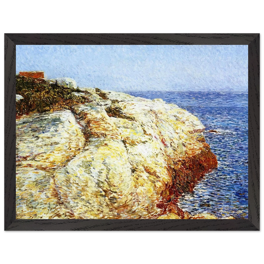 Northeast Headlands, Appledore by Childe Hassam — Framed art print at Zephyeer