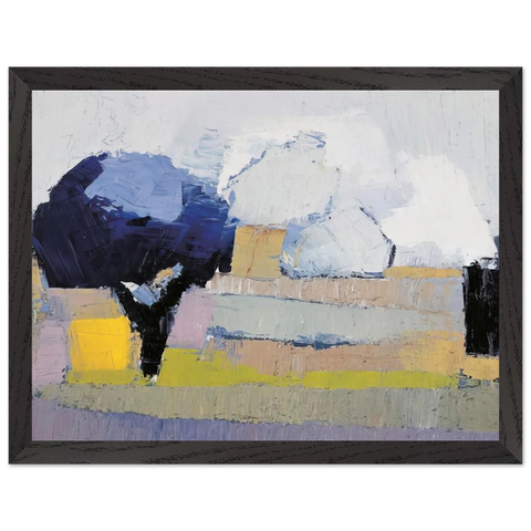 Paysage de Provence - Art Informel by Nicolas de Stael — Framed art print at Zephyeer