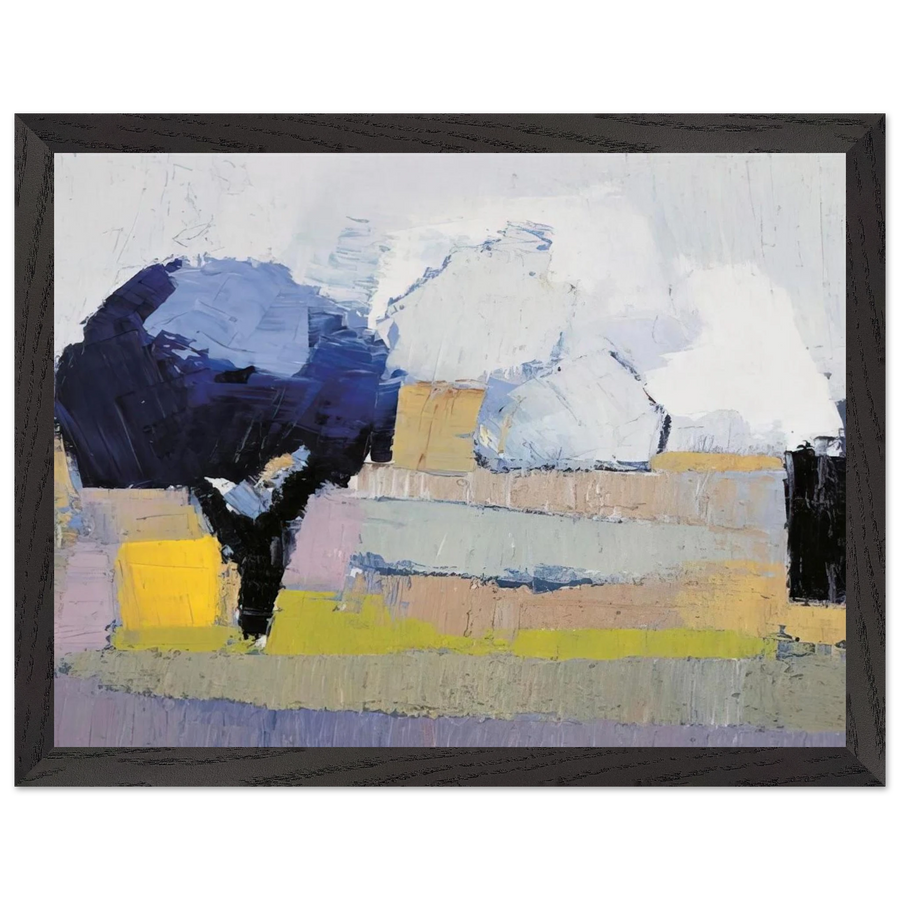 Paysage de Provence - Art Informel by Nicolas de Stael — Framed art print at Zephyeer