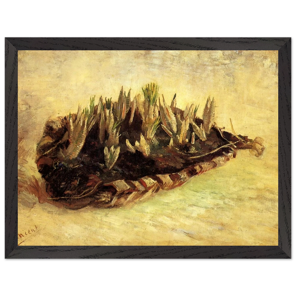 Still Life with a Basket of Crocuses by Vincent van Gogh — Framed art print at Zephyeer