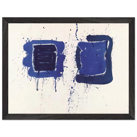 Deux Magots by Sam Francis — Framed art print at Zephyeer