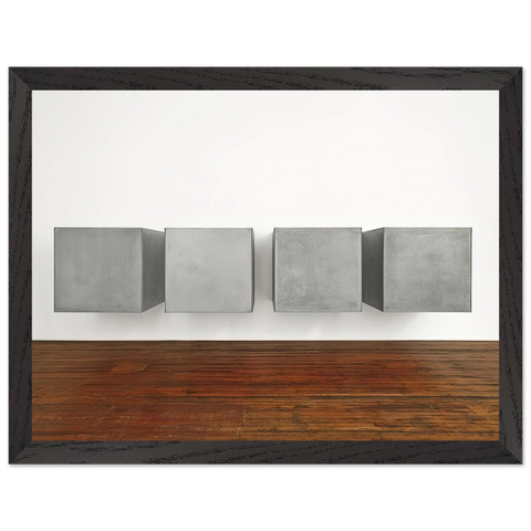 Untitled - 1988 by Donald Judd — Framed art print at Zephyeer