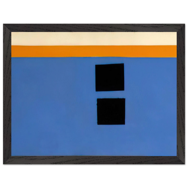 Double Aegean Sun-Box - 1968 by Theodoros Stamos — Framed art print at Zephyeer