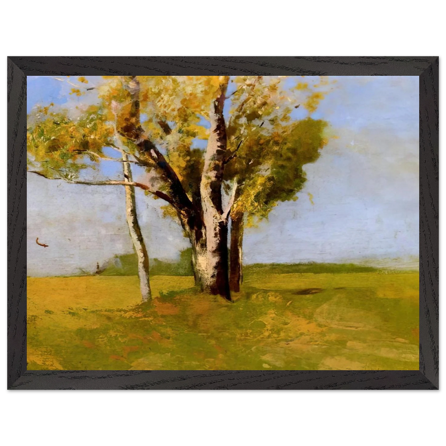TREES by Odilon Redon — Framed art print at Zephyeer
