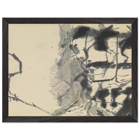 New York Bamboo, 1957- by Helen Frankenthaler — Framed art print at Zephyeer