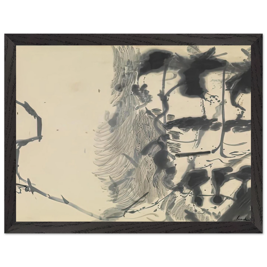 New York Bamboo, 1957- by Helen Frankenthaler — Framed art print at Zephyeer