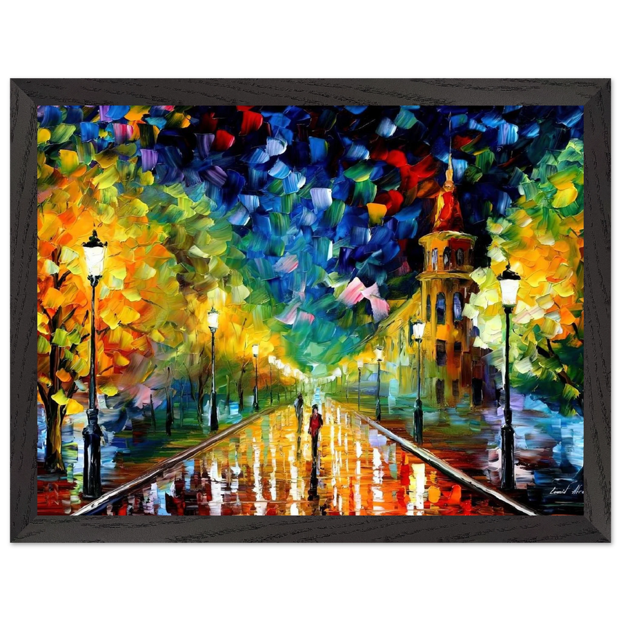 Leonid Afremov — Framed art print at Zephyeer