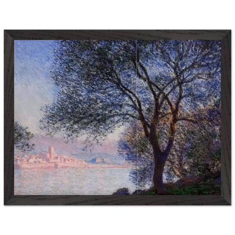 Antibes Seen from the Salis Gardens 02 by Claude Monet — Framed art print at Zephyeer
