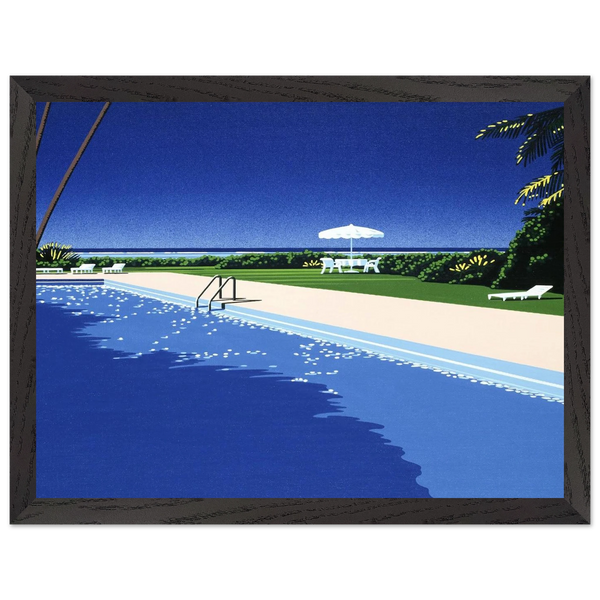 Deck by Hiroshi Nagai — Framed art print at Zephyeer
