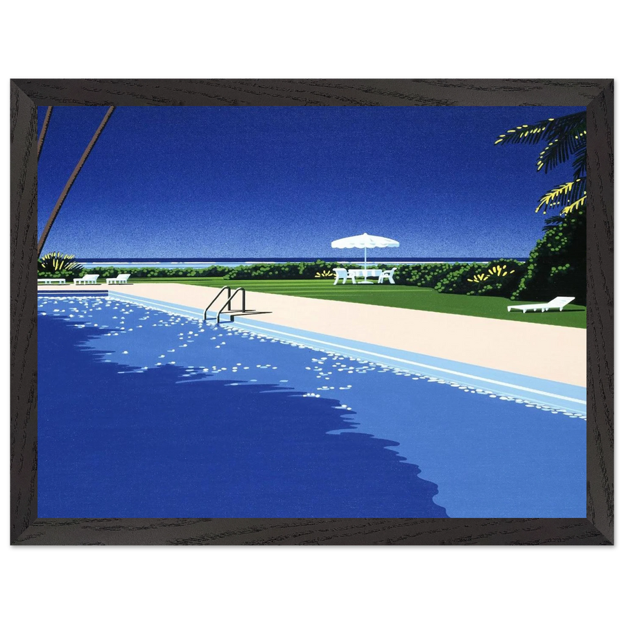 Deck by Hiroshi Nagai — Framed art print at Zephyeer