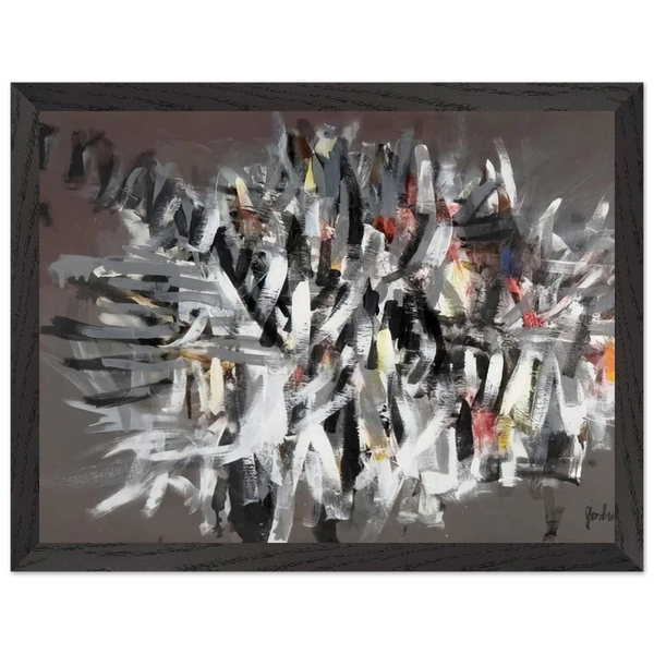 Figure II - 2002 by Robert Goodnough — Framed art print at Zephyeer